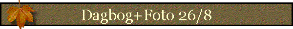 Dagbog+Foto 26/8